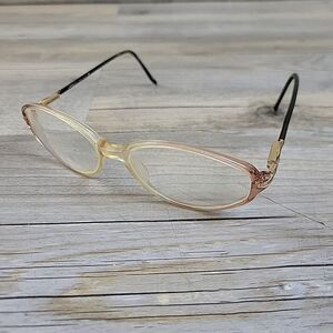 Vintage Luxottica Eyeglasses LU4283‎ L944 Frames Only 52-16 135 Oval Full Rim